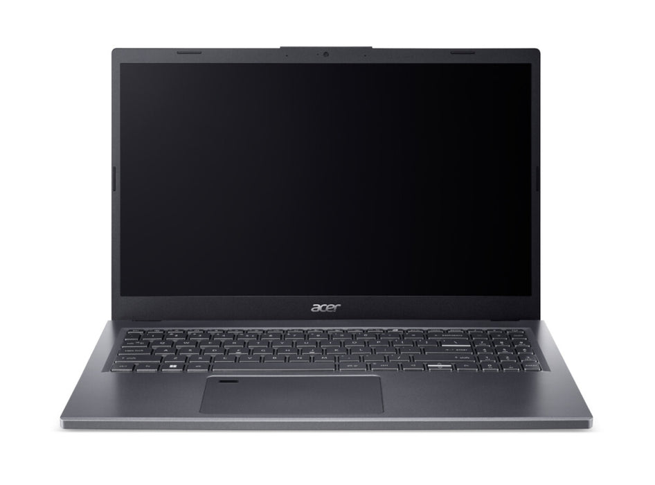 Acer Extensa 15, EX215-56-703B, Intel Core 7 150U (до 5.40GHZ, 12MB), 15.6" FHD (1920X1080) IPS, 16GB LPDDR5, 1TB SSD, Intel Graphics, FHD камера, Wi-Fi 6e, BT 5.3, без OS, стоманено сиво