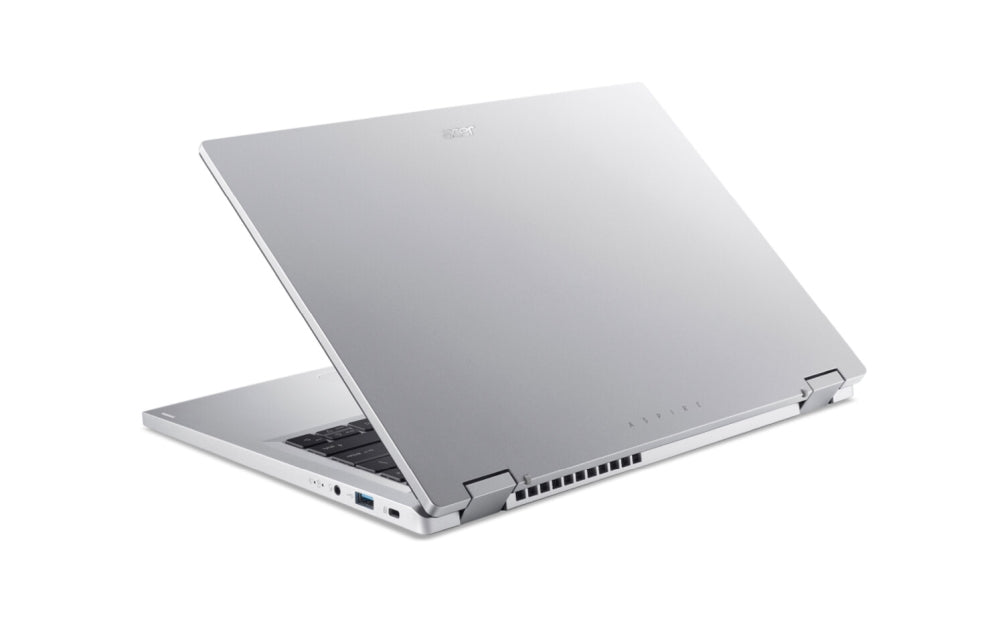 Acer Aspire Go Spin 14, AGSP14-31PT-3593, Intel i3 N355 (до 3.9GHz, 6MB), 14'' WUXGA (1920x1200) IPS Touch (с поддръжка на писалка), 8GB DDR5 вградена памет, SSD 256GB, HD уеб камера, WiFi6ax, BT 5.2, Win 11 Home