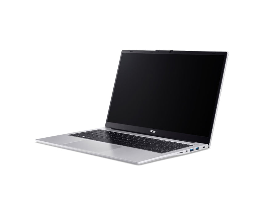 Acer Aspire Lite 15, AL15-41P-R4NT, AMD Ryzen 3 5300U (до 3.8GHz, 4MB), 15.6" FHD (1920x1080) IPS, 16GB DDR4 (1 свободен слот), 512GB PCIe NVMe SSD, AMD Radeon Graphics, FHD камера, WiFi 6ax, BT 5.1, без операционна система, светло сребрист