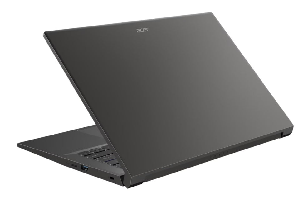 Acer Swift X 14, SFX14-71G-75L8, Intel Core i7-13700H (3.70GHz до 5.00GHz, 24MB), 14.5" 2.8K OLED (2880x1800) 120Hz, 16GB DDR5, 1024 GB NVMe SSD, RTX 4050 6GB GDDR6, FHD камера, WiFi 6E, BT 5.1, Micro SD карта, подсветка на клавиатурата, Windows 11 Home,