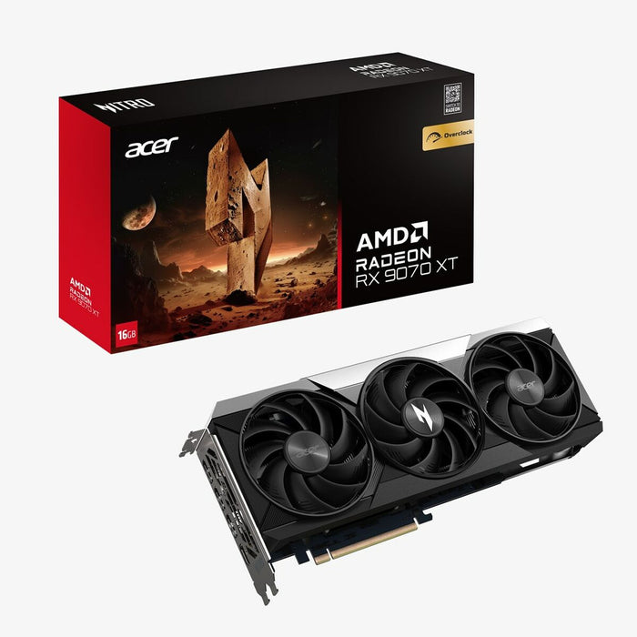Графична карта Acer DP.Z4DWW.P01 radeon rx 9070 xt 16 GB GDDR6