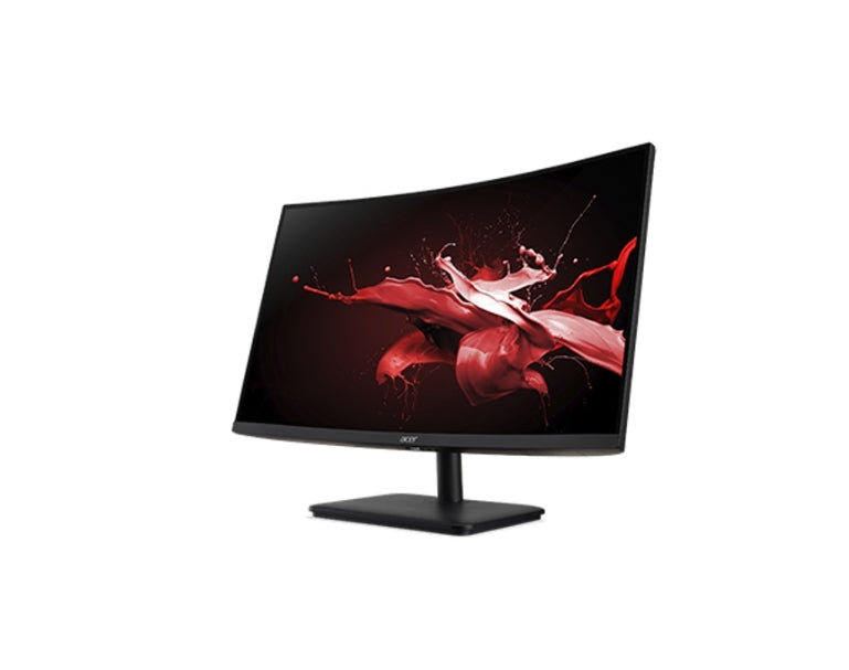 Acer ED270Xbiipx, 27" извит 1500R VA, антирефлексно покритие, ZeroFrame, FreeSync, 1ms(VRB), 4000:1, 250nits, 1920x1080 FHD, 200Hz, 2xHDMI, DP, аудио изход, HDR10 FreeSync Premium, накланяне, черен