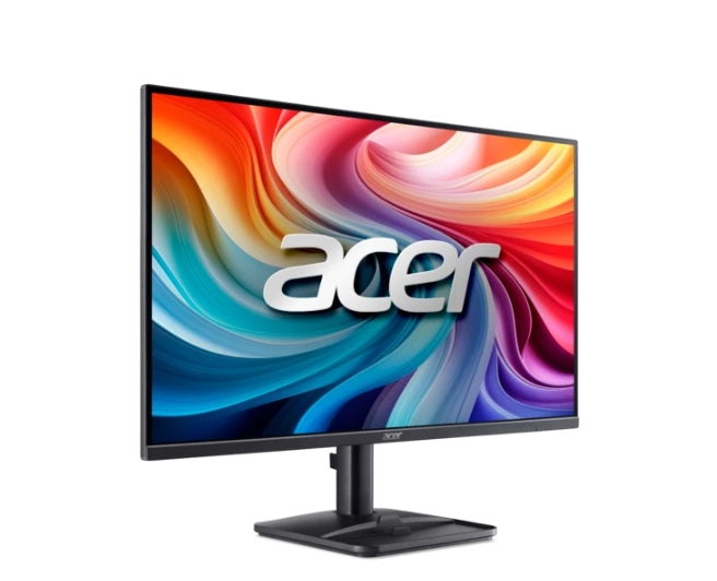 Acer EK271P0bi, 27'' VA, FHD (1920x1080), ZeroFrame, FreeSync, 144Hz HDMI, 1ms, 100M:1, 250 нита, 99% sRGB, 1x HDMI 1.4, 1x VGA, BlueLightShield, накланяне, VESA, черен