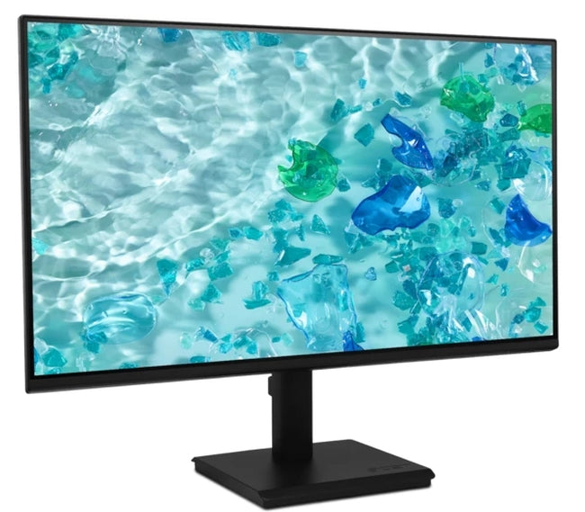 Acer Vero V277Gbmipx, 27'' FHD (1920x1080) IPS, ZeroFrame, 120Hz, 4ms GTG, AdaptiveSync, 250nits, VGA, HDMI, DP, Аудио вход/изход, Високоговорители, Енергиен клас C, Черен, 3Y