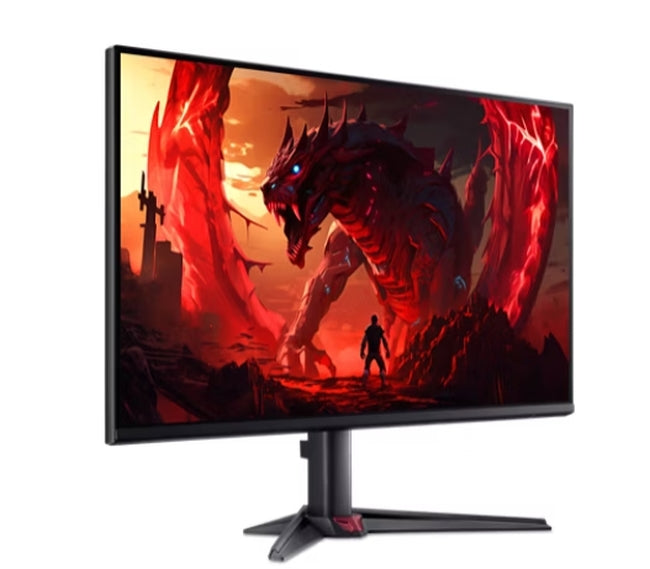 Acer Nitro VG250QF3bmiipx, 24.5'', FHD (1920X1080) IPS, ZeroFrame, 320Hz DP, 240Hz HDMI, 1ms/0.5ms(GTG, мин.), 250nits, 100M:1, 99% sRGB, Free Sync Premium, 2xHDMI, DP, HDR10, аудио изход, високоговорители, наклон, BluelightShield, Vesa, черен
