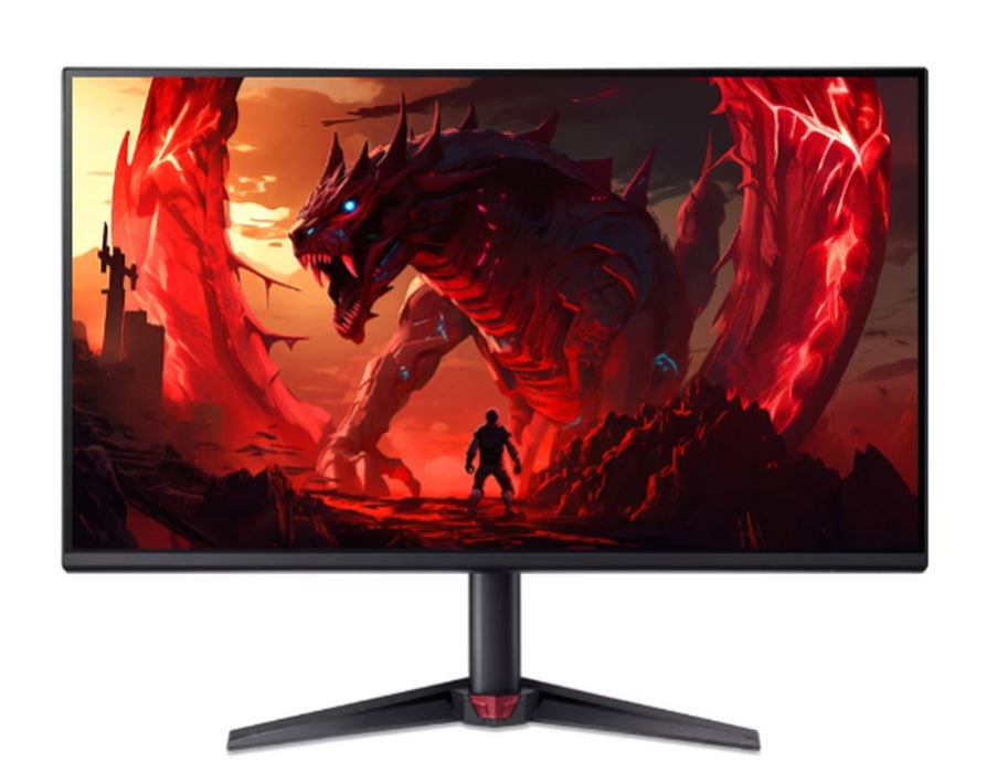 Acer Nitro VG250QF3bmiipx, 24.5'', FHD (1920X1080) IPS, ZeroFrame, 320Hz DP, 240Hz HDMI, 1ms/0.5ms(GTG, мин.), 250nits, 100M:1, 99% sRGB, Free Sync Premium, 2xHDMI, DP, HDR10, аудио изход, високоговорители, наклон, BluelightShield, Vesa, черен