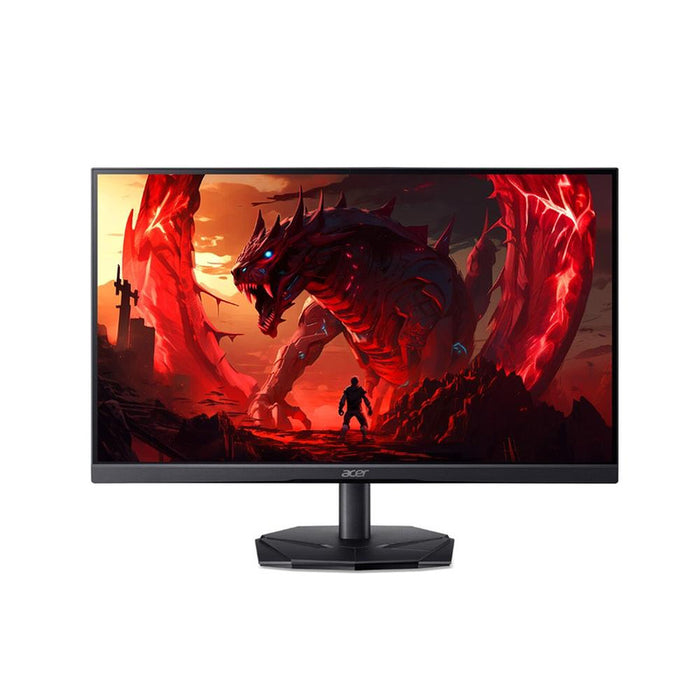 Acer Nitro KG251QX0biip, 24.5'' VA, FHD (1920X1080) ZeroFrame,FreeSync 200Hz, 1ms(VRB), 100M:1, 250nits, 99% sRGB, 2xHDMI,DP, Tilt,BluelightShield, Vesa, Черен