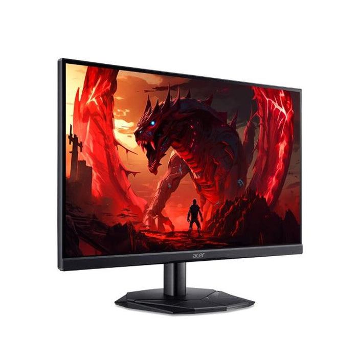 Acer Nitro KG251QX0biip, 24.5'' VA, FHD (1920X1080) ZeroFrame,FreeSync 200Hz, 1ms(VRB), 100M:1, 250nits, 99% sRGB, 2xHDMI,DP, Tilt,BluelightShield, Vesa, Черен
