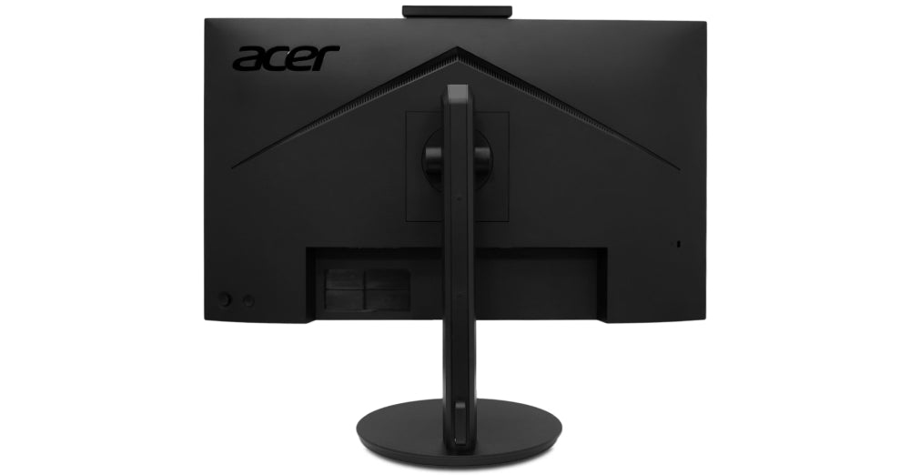 Acer Vero CB242YD6bmiprcx, 23.8'' FHD (1920x1080) IPS, ZeroFrame, 120Hz, 1ms(VRB), 250nits, VGA, HDMI, DP, високоговорители, аудио вход/изход, регулируема уеб камера 5M/микрофонен масив, AdaptiveSync, енергийна ефективност клас B, TCO черен, 3Y