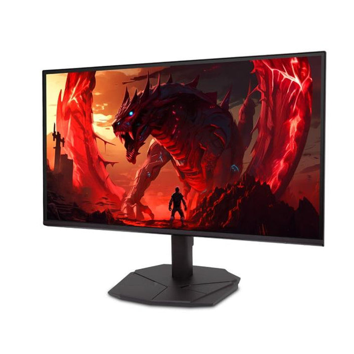 Acer Nitro KG241YX3bip, 23.8'' VA, FHD (1920X1080) ZeroFrame, FreeSync 200Hz, 1ms (VRB), 100M:1, 300nits, 99% sRGB, 2xHDMI, DP, BluelightShield, Tilt, Vesa, черен