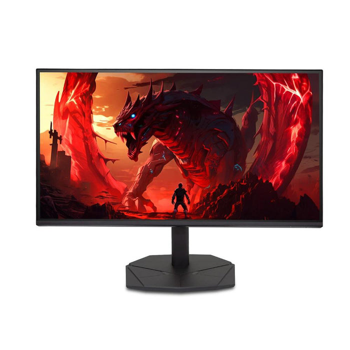 Acer Nitro KG241YX3bip, 23.8'' VA, FHD (1920X1080) ZeroFrame, FreeSync 200Hz, 1ms (VRB), 100M:1, 300nits, 99% sRGB, 2xHDMI, DP, BluelightShield, Tilt, Vesa, черен