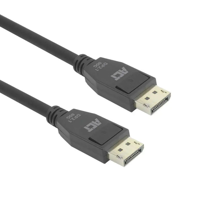 ACT Кабел Display port 2.1 мъжко-мъжко,8К@60Hz,4k@240Hz 2м
