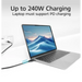 ACT Кабел USB-C - USB-C 0.5 м / USB4 20Gbps 240W