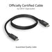 ACT Кабел USB-C - USB-C 0.8 м / USB4 40Gbps 240W