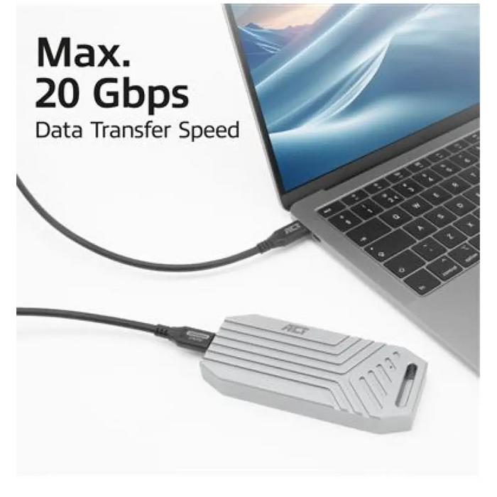 ACT Кабел USB-C - USB-C 1 м / USB4 20Gbps 240W