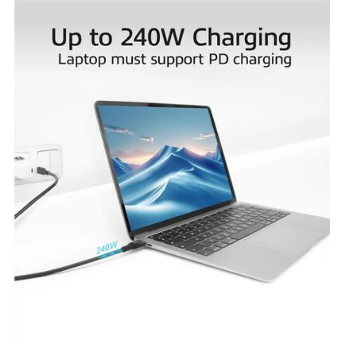 ACT Кабел USB-C - USB-C 2 м / USB4 20Gbps 240W