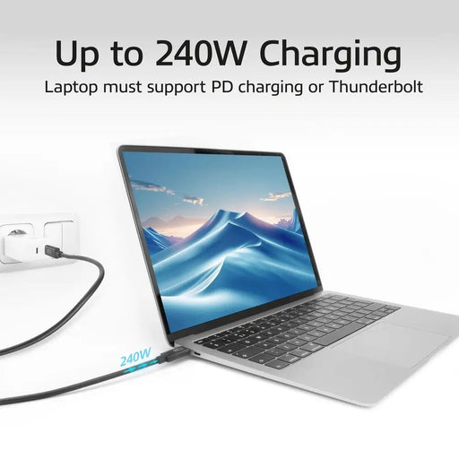 ACT Кабел USB-C - USB-C 2 м / USB4 20Gbps 240W сертифициран