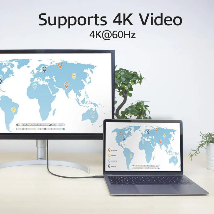 ACT Кабел USB-C - USB-C 2 м / USB4 20Gbps 240W сертифициран