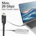 ACT Кабел USB-C - USB-C 2 м / USB4 20Gbps 240W сертифициран