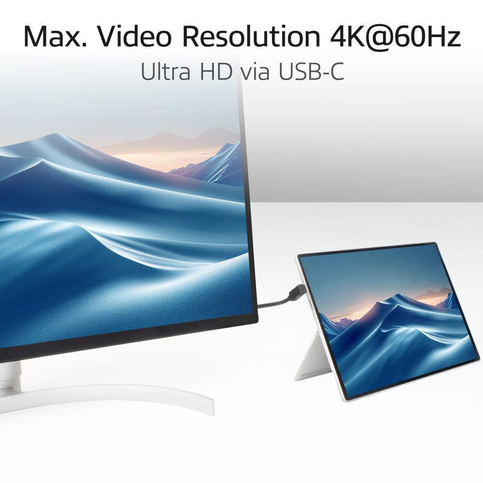 ACT Кабел USB-C 10Gbps, 60W, 0.5м, конектори на 90&deg; up/down angled