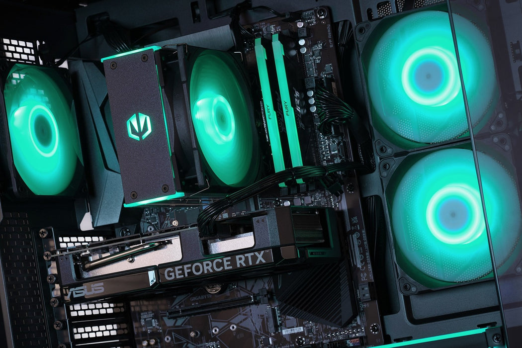 Actina 5901443440192 Компютър AMD Ryzen™ 7 5700X 16 GB DDR4-SDRAM 1 TB SSD NVIDIA GeForce RTX 5070 Midi Tower Черен