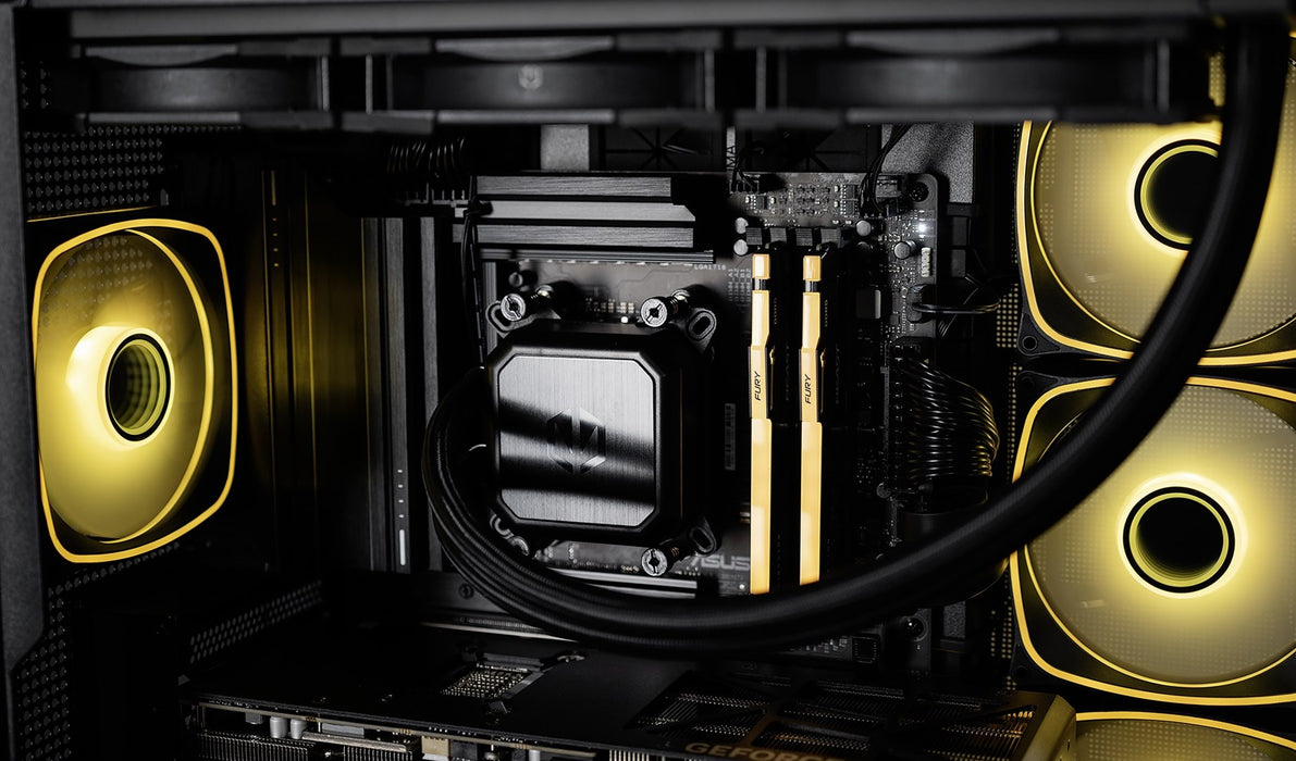 Actina 5901443440239 Компютър AMD Ryzen™ 9 9900X3D 32 GB DDR5-SDRAM 2 TB SSD NVIDIA GeForce RTX 5090 Midi Tower Черен