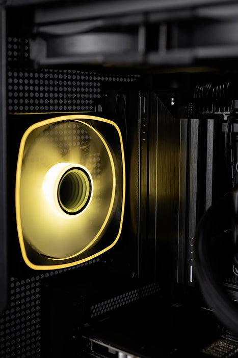 Actina 5901443440260 Персонален компютър AMD Ryzen™ 7 9850X3D 32 GB DDR5-SDRAM 2 TB SSD NVIDIA GeForce RTX 5090 Windows 11 Home Midi Tower Черен