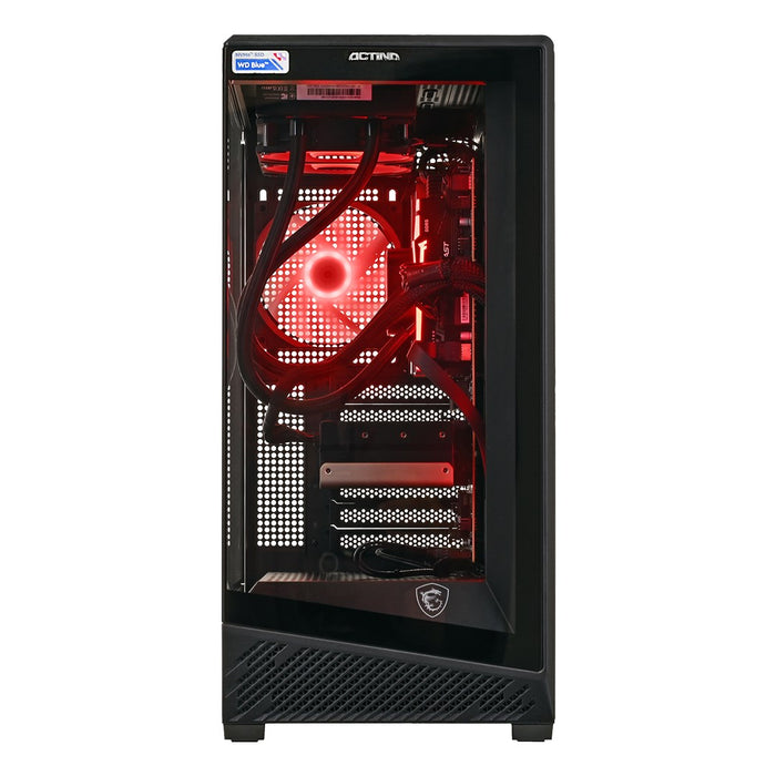 Actina 5901443440284 Персонален компютър Intel Core Ultra 9 285K 64 GB DDR5-SDRAM 2 TB SSD NVIDIA GeForce RTX 5080 Windows 11 Home Midi Tower Черен