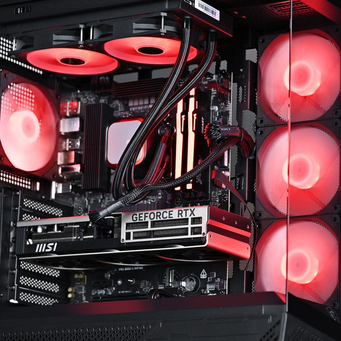 Actina 5901443440284 Персонален компютър Intel Core Ultra 9 285K 64 GB DDR5-SDRAM 2 TB SSD NVIDIA GeForce RTX 5080 Windows 11 Home Midi Tower Черен