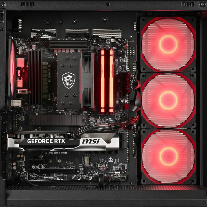 Actina 5901443440314 Компютър AMD Ryzen™ 5 7500X3D 32 GB DDR5-SDRAM 1 TB SSD NVIDIA GeForce RTX 5060 Ti Midi Tower Черен