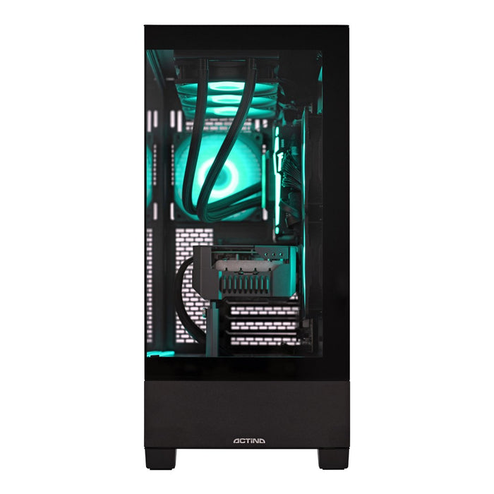 Actina 5901443443605 Персонален компютър Intel Core Ultra 7 270K Plus 64 GB DDR5-SDRAM 2 TB SSD NVIDIA GeForce RTX 5090 Windows 11 Pro Midi Tower Черен