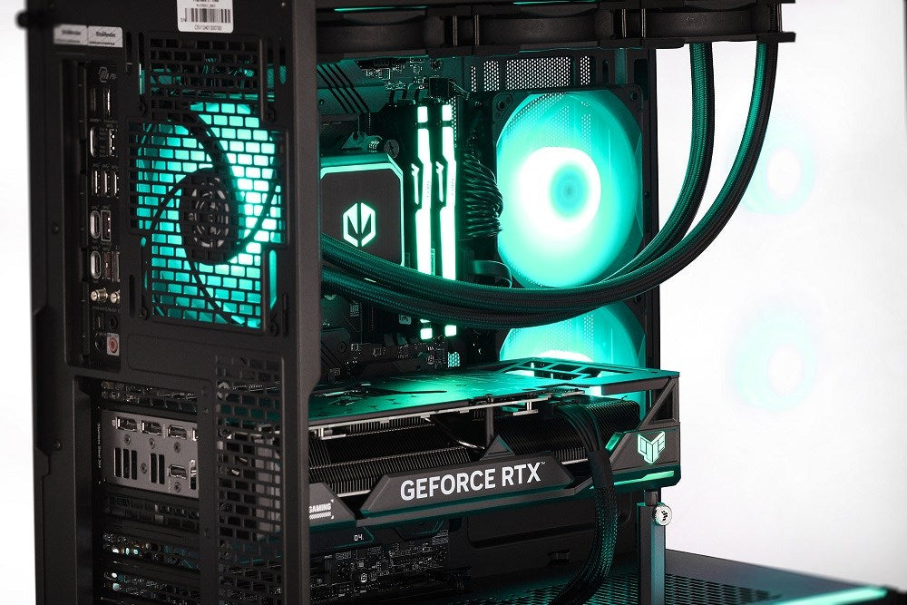 Actina 5901443443605 Персонален компютър Intel Core Ultra 7 270K Plus 64 GB DDR5-SDRAM 2 TB SSD NVIDIA GeForce RTX 5090 Windows 11 Pro Midi Tower Черен
