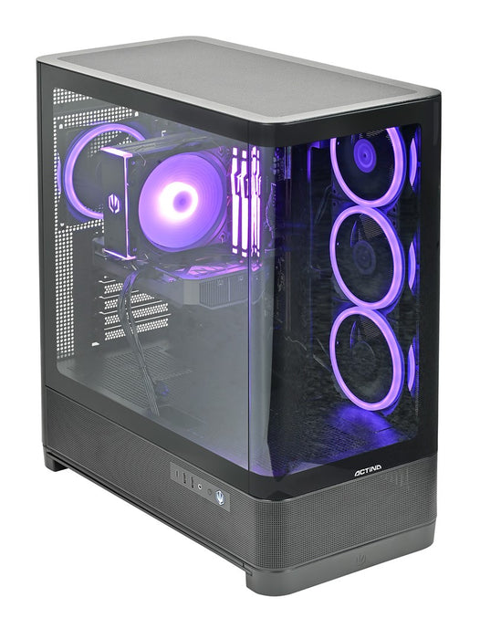 Actina 5901443444718 Персонален компютър Intel Core 5 245KF 16 GB DDR5-SDRAM 1 TB SSD NVIDIA GeForce RTX 5060 Windows 11 Home Midi Tower Черен