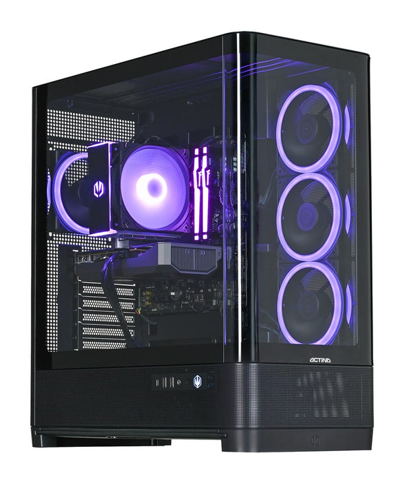 Actina 5901443444718 Персонален компютър Intel Core 5 245KF 16 GB DDR5-SDRAM 1 TB SSD NVIDIA GeForce RTX 5060 Windows 11 Home Midi Tower Черен
