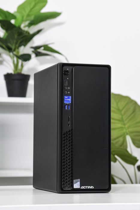 Actina 5901443382645 Персонален компютър Intel® Core™ i7 i7-14700 16 GB DDR4-SDRAM 1 TB SSD Windows 11 Pro Mini Tower Черен