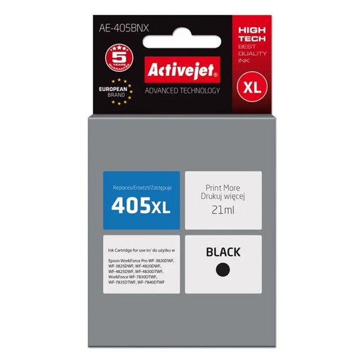 Activejet AE-405BNX мастило (заместител за Epson 405XL