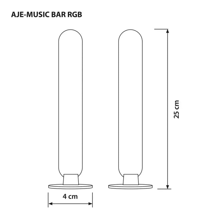 Activejet AJE-MUSIC BAR RGB LED музикална лампа