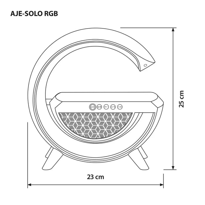 Activejet AJE-SOLO RGB LED музикална лампа