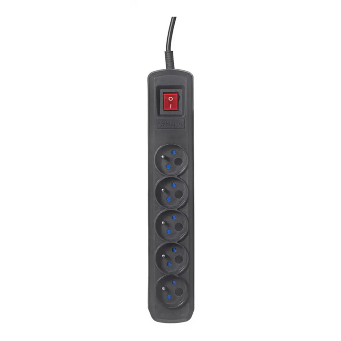 Activejet черен разклонител с кабел ACJ COMBO 5G/3M/BEZP.
