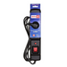 Activejet COMBO 3GN 1,5M черен разклонител с кабел