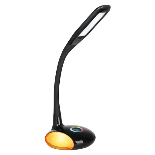 Activejet LED настолна лампа VENUS BLACK с RGB основа