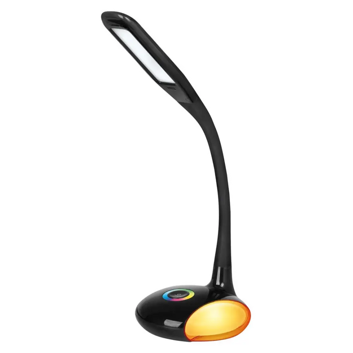 Activejet LED настолна лампа VENUS BLACK с RGB основа
