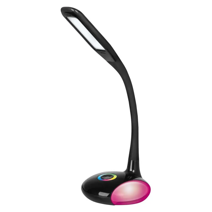 Activejet LED настолна лампа VENUS BLACK с RGB основа
