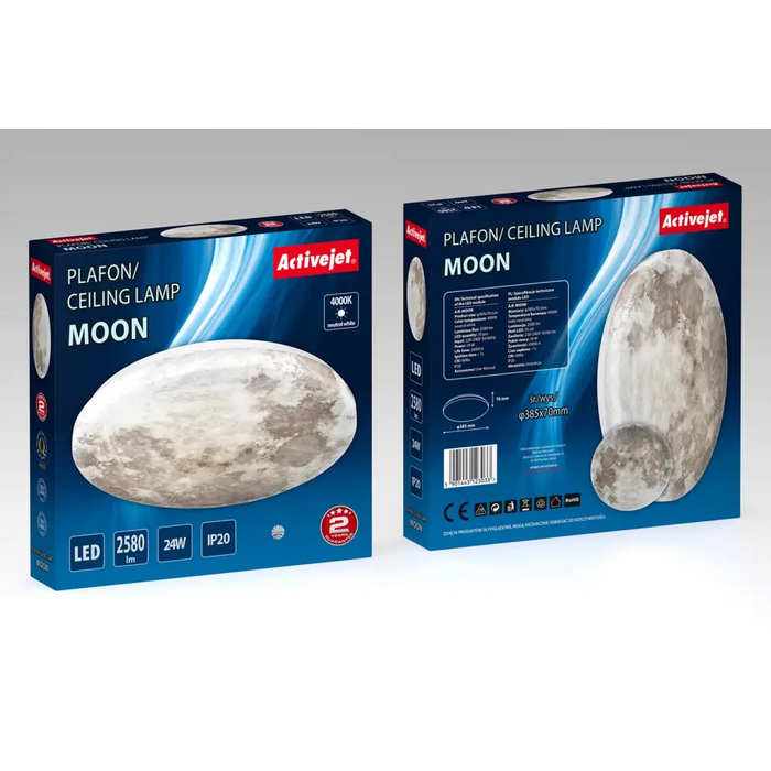 Activejet LED плафон за таван AJE-MOON 24W