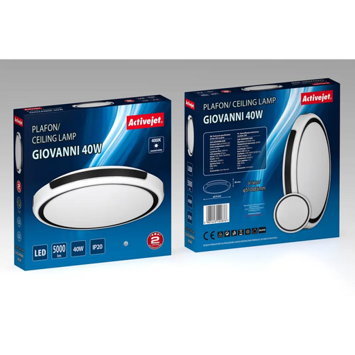 Activejet LED плафон AJE-GIOVANNI 40W