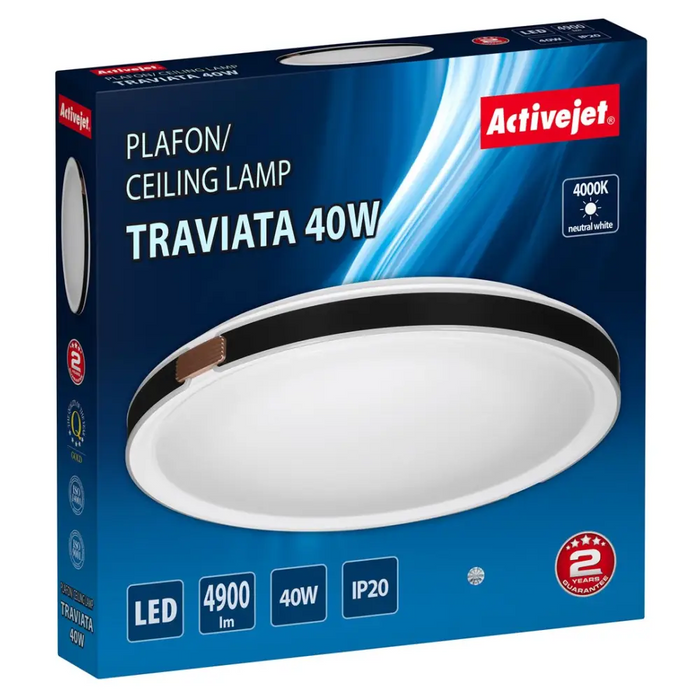 Activejet LED плафон AJE-TRAVIATA 40W