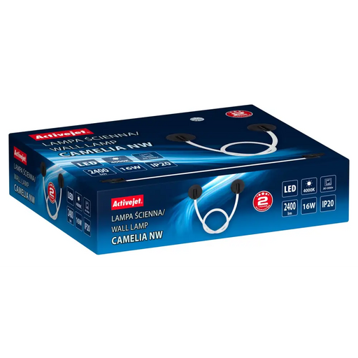 Activejet LED стенна лампа AJE-CAMELIA NW