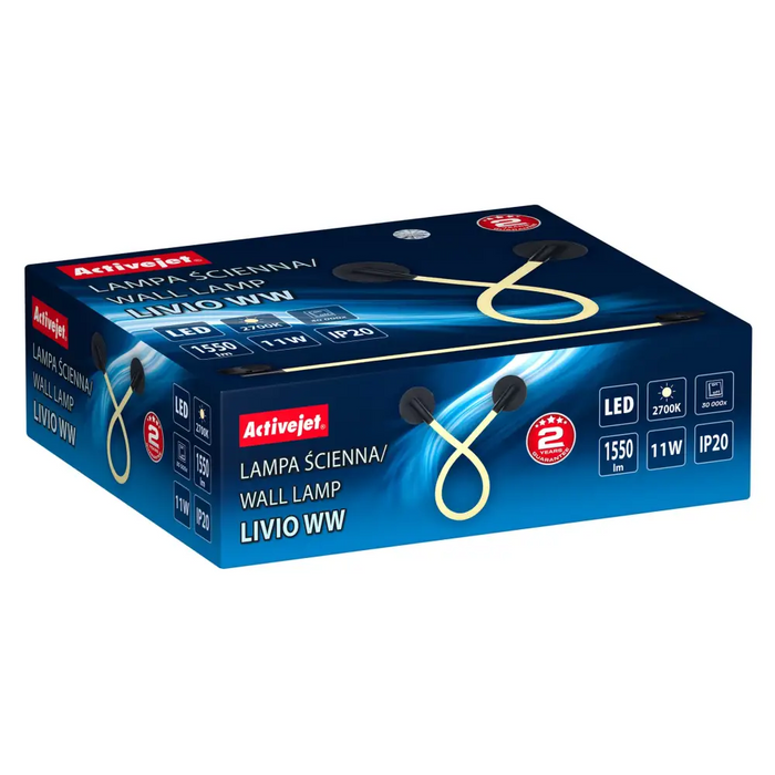 Activejet LED стенна лампа AJE-LIVIO WW