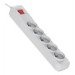 Activejet сив разклонител с кабел ACJ COMBO 5G/1,5M/BEZP.