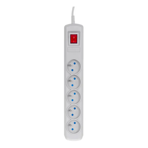 Activejet сив разклонител с кабел ACJ COMBO 5G/1,5M/BEZP.